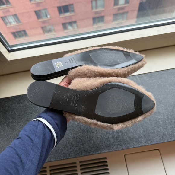Jenni Kayne Genuine Shearling Mules - Picture 5 of 7